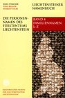 Buchcover Die Personennamen des Fürstentums Liechtenstein
