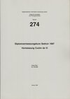 Buchcover Diplomvermessungskurs Sedrun 1997 - Vermessung Cuolm da Vi