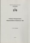 Buchcover Professur Photogrammetrie. Wissenschaftliche Publikationen