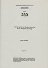 Buchcover Kartographische Mustererkennung durch Template Matching