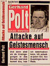 Buchcover Attacke auf Geistesmensch