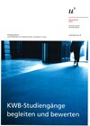 Buchcover KWB-Studiengänge begleiten und bewerten