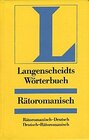 Buchcover Langenscheidts Wörterbuch Rätoromanisch
