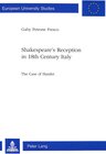 Buchcover Shakespeare's Reception in 18th Century Italy