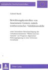 Buchcover Bewährungskontrollen von Assessment Centern mittels testtheoretischer Validitätsmodelle