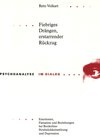 Buchcover Fiebriges Drängen, erstarrender Rückzug