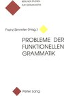 Buchcover Probleme der funktionellen Grammatik