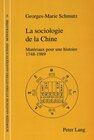 Buchcover La sociologie de la Chine