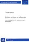 Buchcover Wohnen zu Hause im hohen Alter
