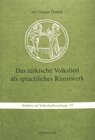 Buchcover Das türkische Volkslied als sprachliches Kunstwerk