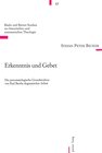 Buchcover Erkenntnis und Gebet