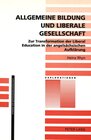 Buchcover Allgemeine Bildung und liberale Gesellschaft