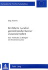 Buchcover Rechtliche Aspekte grenzüberschreitender Zusammenarbeit