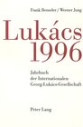 Buchcover Jahrbuch der Internationalen Georg-Lukács-Gesellschaft 1996