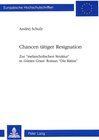 Buchcover Chancen tätiger Resignation