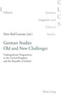 Buchcover German Studies: Old and New Challenges