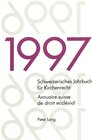 Buchcover Schweizerisches Jahrbuch für Kirchenrecht. Band 2 (1997)- Annuaire suisse de droit ecclésial. Volume 2 (1997)