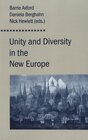 Buchcover Unity and Diversity in the New Europe