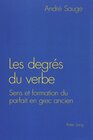 Buchcover Les degrés du verbe