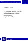 Buchcover La femme et l'enfant dans les unions illégitimes à Rome