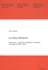 Buchcover La Chine littérarisée