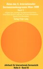 Buchcover Akten des X. Internationalen Germanistenkongresses Wien 2000 - «Zeitenwende – Die Germanistik auf dem Weg vom 20. ins 21