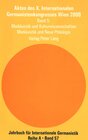 Buchcover Akten des X. Internationalen Germanistenkongresses Wien 2000 - «Zeitenwende – Die Germanistik auf dem Weg vom 20. ins 21