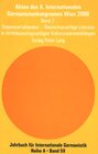 Buchcover Akten des X. Internationalen Germanistenkongresses Wien 2000 - «Zeitenwende – Die Germanistik auf dem Weg vom 20. ins 21