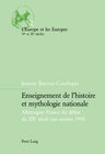 Buchcover Enseignement de l'histoire et mythologie nationale