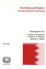 Buchcover Beschäftigungsfähigkeit: Von der Theorie zur Praxis