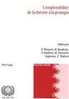 Buchcover L’employabilité: de la théorie à la pratique