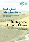 Buchcover Ökologische Infrastrukturen /Ecological Infrastructures