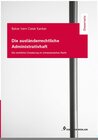 Buchcover Die ausländerrechtliche Administrativhaft – die rechtliche Umsetzung im schweizerischen Recht
