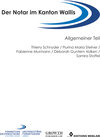 Buchcover Der Notar im Kanton Wallis