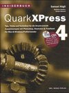 Buchcover Insiderbuch QuarkxPress 4