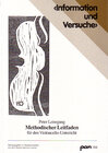 Buchcover Methodischer Leitfaden für den Violoncello-Unterricht