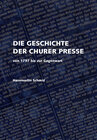 Buchcover Die Geschichte der Churer Presse