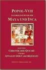 Buchcover Popol Vuh - Das heilige Buch der Maya und Inca