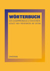 Buchcover Wörterbuch der zusammengesetzten Verben