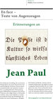 Buchcover Erinnerungen an Jean Paul