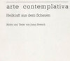 Buchcover Arte contemplativa