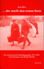 Buchcover ... der werfe den ersten Stein