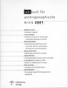 Buchcover Jahrbuch für Anthroposophische Kritik 2001