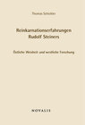 Buchcover Reinkarnationserfahrungen Rudolf Steiners