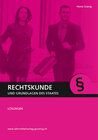 Buchcover Rechtskunde und Grundlagen des Staates