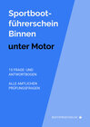 Buchcover Sportbootführerschein-Binnen: Theoriefragen unter Motor