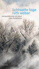 Buchcover Lichtsatte Tage – Verwunderung im Maul des Schattens