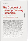 Buchcover The Concept of Uncompromising Humanism