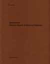 Buchcover Valentin Bearth & Andrea Deplazes