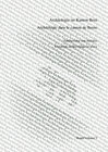 Buchcover Archäologie im Kanton Bern